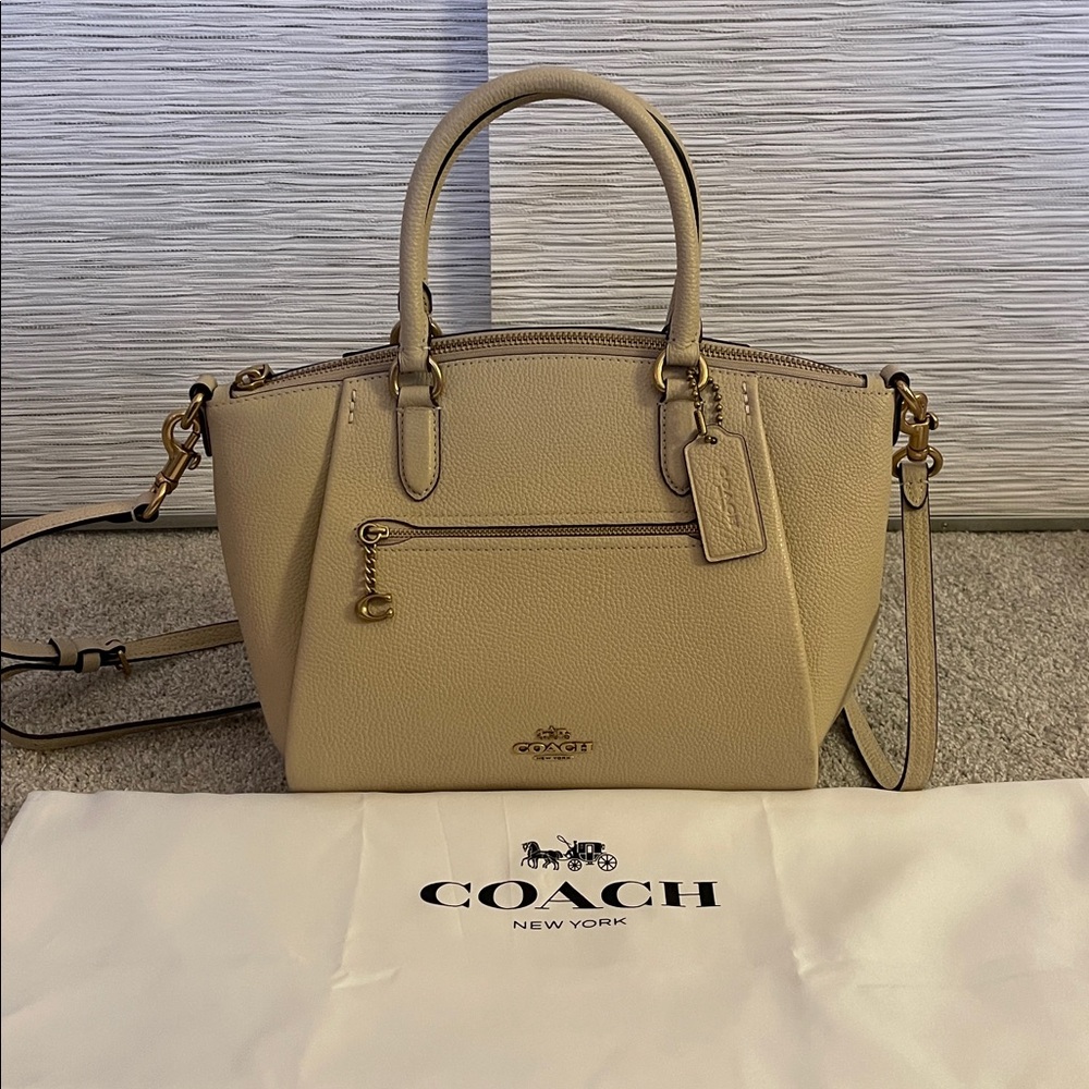 Coach Tan Leather Handbag/Crossbody